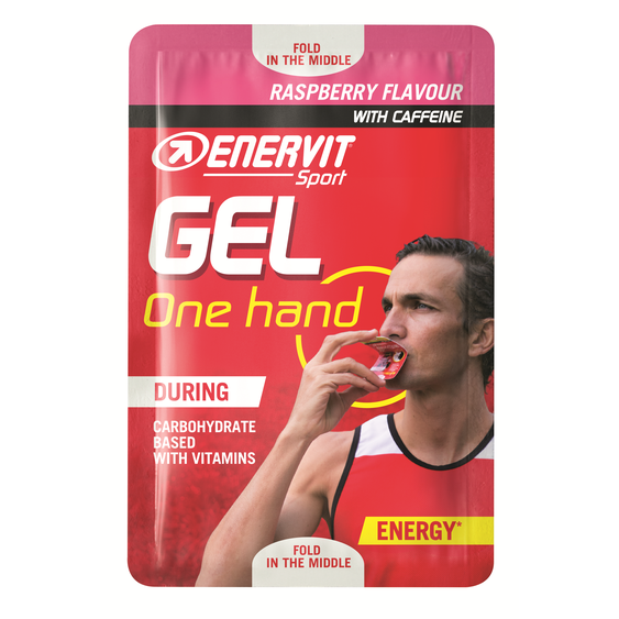 Enervit - One hand gel - malina+kofein 12,5g