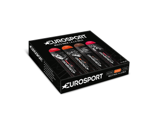 Hromadné balení 8 kusů energy gelů Eurosport nutrition